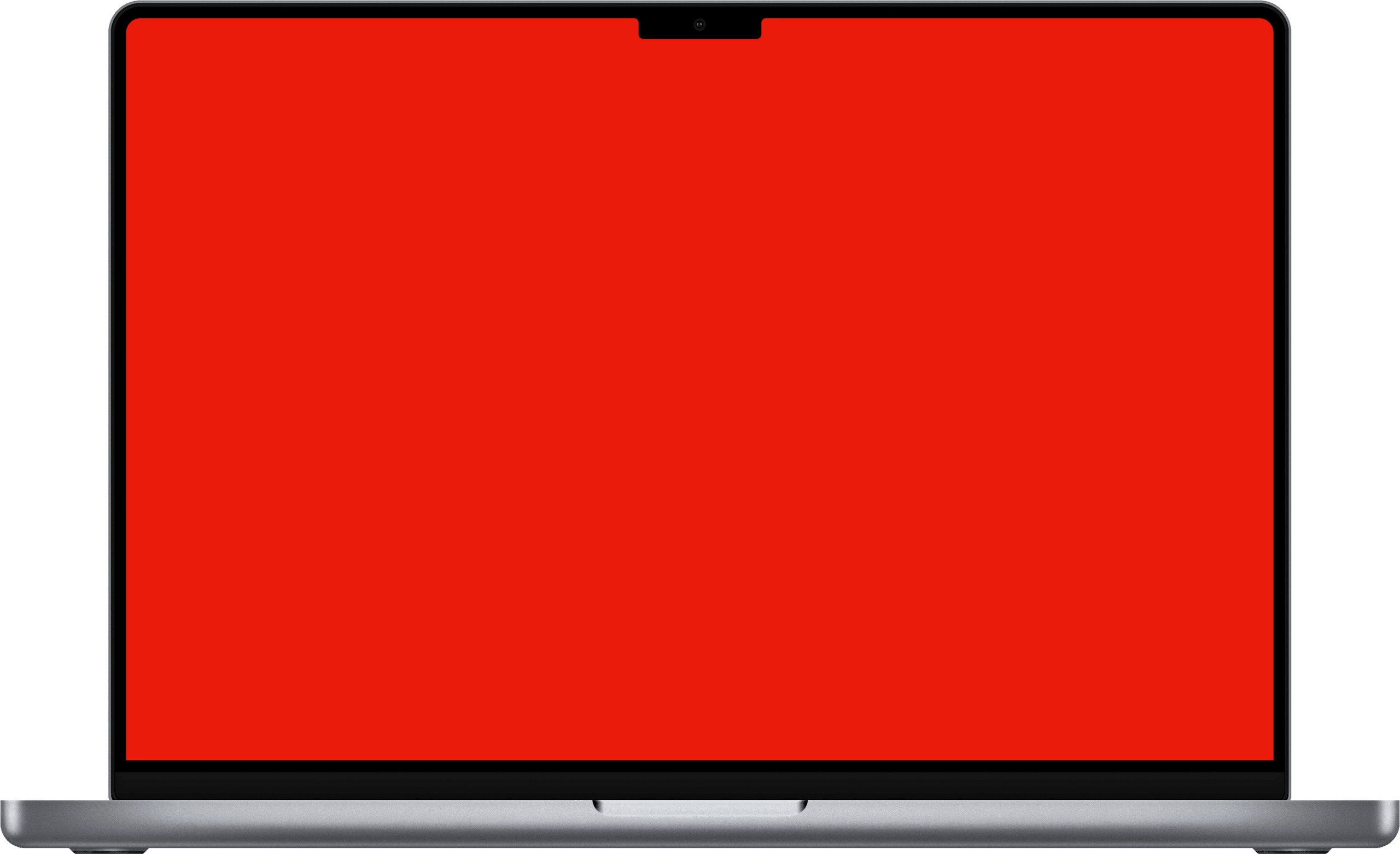 Glowing E.ON logo on a laptop screen