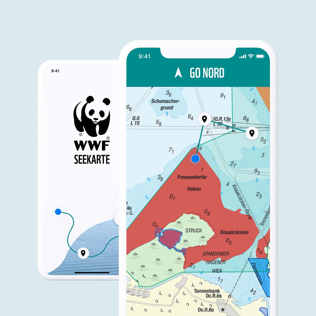 WWF Nautical Chart