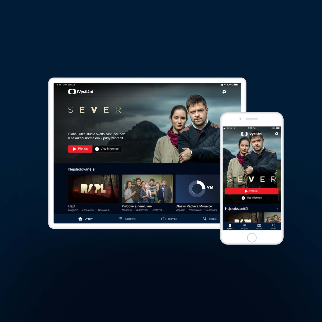Czech TV streaming platform
